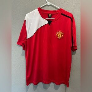 Manchester United Soccer Jersey Shirt Men’s Sz L EUC Official MU Merchandise